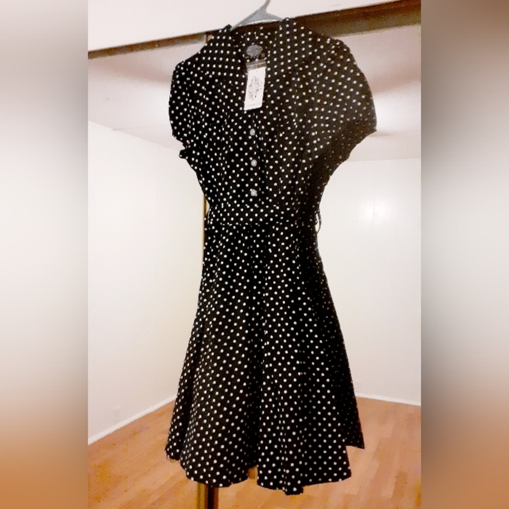 Heart & Roses Pin Up Inspired Dresses - Picture 2 of 15